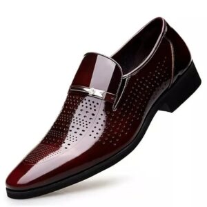 Centrino Mens 9563 Centrino Men Glossy Formal Shoes |Slip-On Design