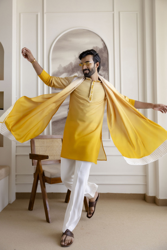 Royal Men Kurta Set Design 8