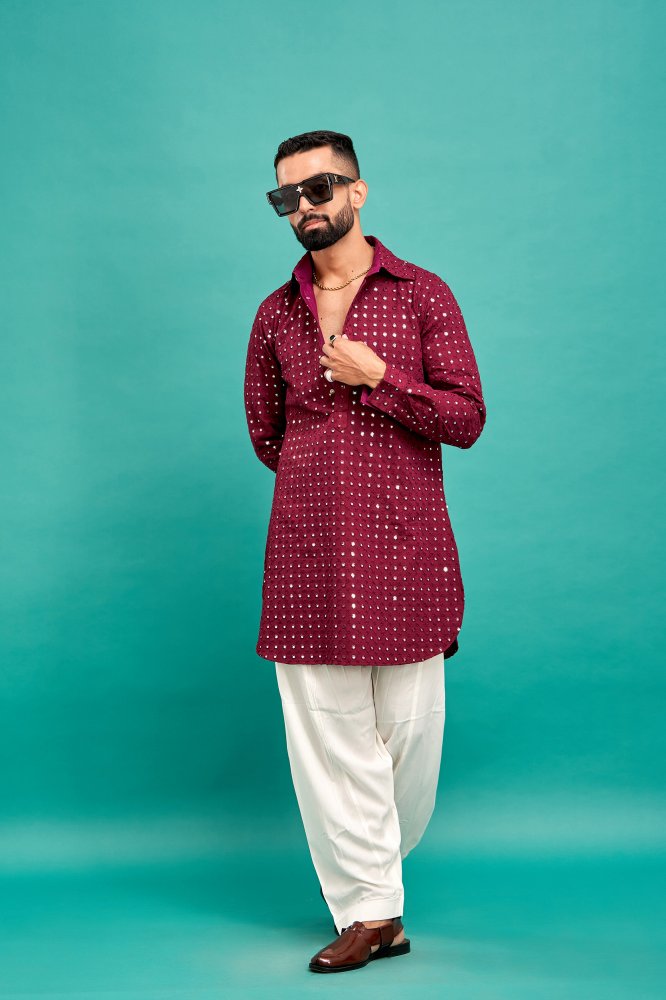 Royal Men Kurta Set Design 12