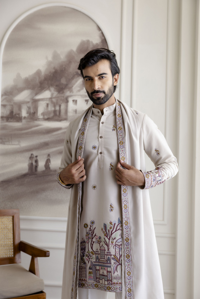 Royal Men Kurta Set Design 6