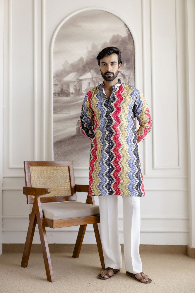 Royal Men Kurta Set Design 17