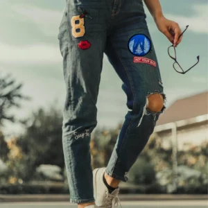 Miss Chase Women Wide Leg High-Rise Stretchable Jeans